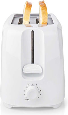Nedis Toaster 2 Slots 700W White