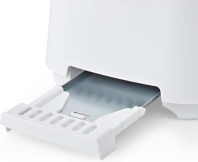 Nedis Toaster 2 Slots 700W White