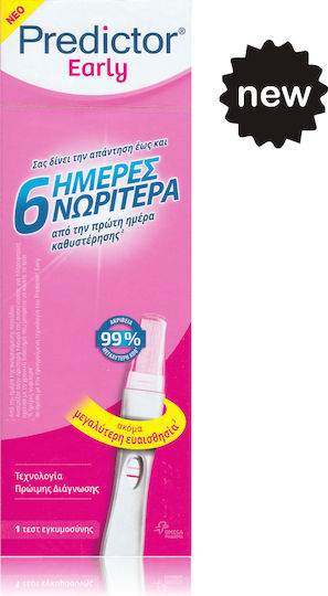 Predictor Early 1pcs Pregnancy Test 6 Day Earlier