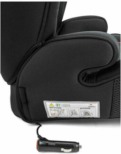 Osann Flux Klimax Καθισματάκι Αυτοκινήτου με Isofix All Black 21 15-36 kg
