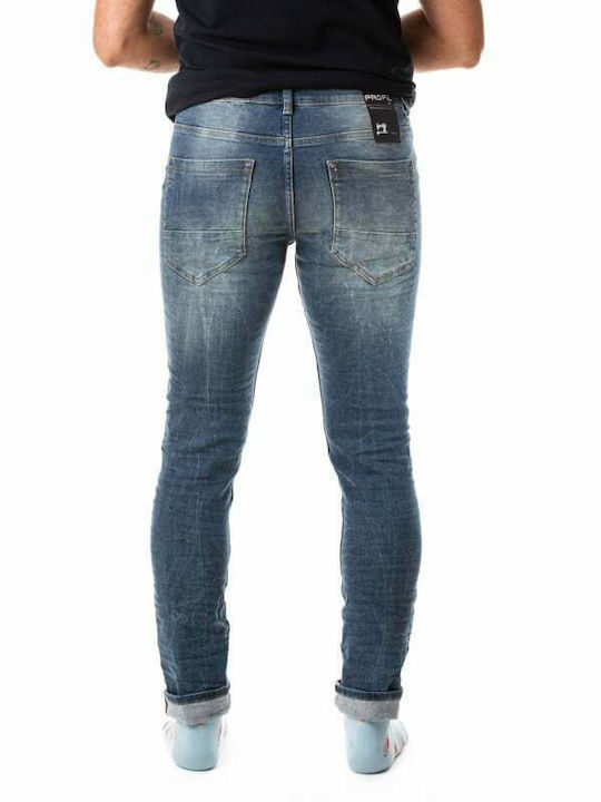 Profil Men's Jeans Pants in Slim Fit Blue