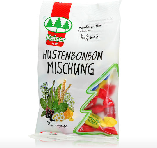 Kaiser 1889 Hustenbonbon Mischung Lozenges Gluten-Free Multiflavored 80gr 20pcs