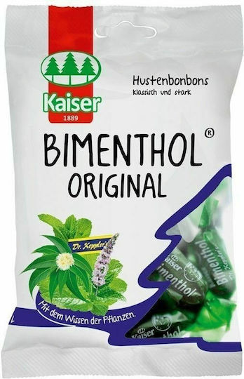 Kaiser 1889 Bimenthol Lozenges Gluten-Free Eucalyptus & Mint 75gr 19pcs