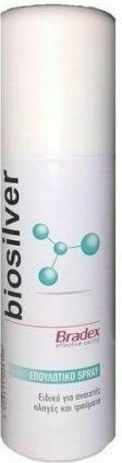 Bradex Biosilver Spray in Pulver für Verbrennungen & Dekubitus 125ml