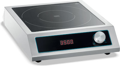 Bartscher Tabletop Inductive Commercial Electric Burner with 1 Hearths 3.5kW 32.5x42x10cm