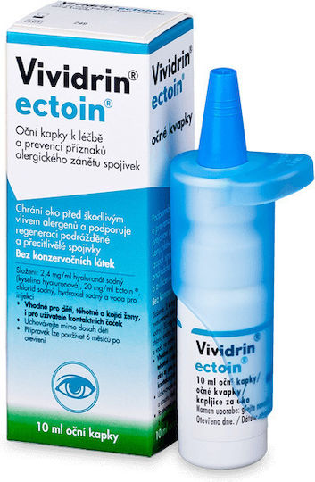 Bausch & Lomb Artelac Ectoin Οφθαλμικές Σταγόνες 10ml