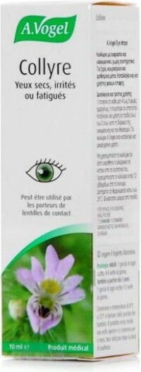 A.Vogel Collyre for Dry, Irritated Or Tired Dry Eye Drops with Hyaluronic Acid 10ml