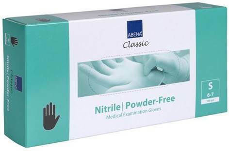 Abena Classic Γάντια Λάτεξ Χωρίς Πούδρα σε Μπλε Χρώμα 100τμχ