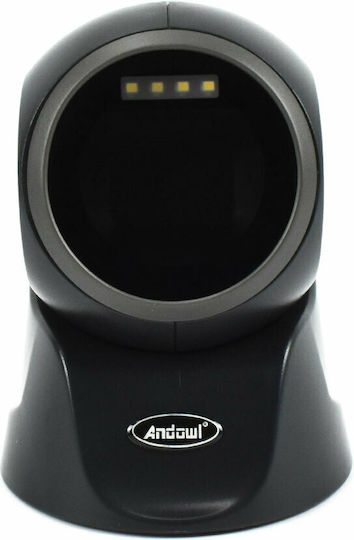 Andowl Scanner Παρουσίασης Ενσύρματο με Δυνατότητα Ανάγνωσης 2D και QR Barcodes