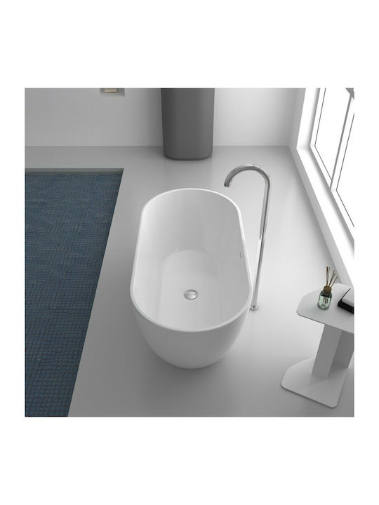Acrilan Evelyn Acrylic Freestanding Bathtub 170x80cm