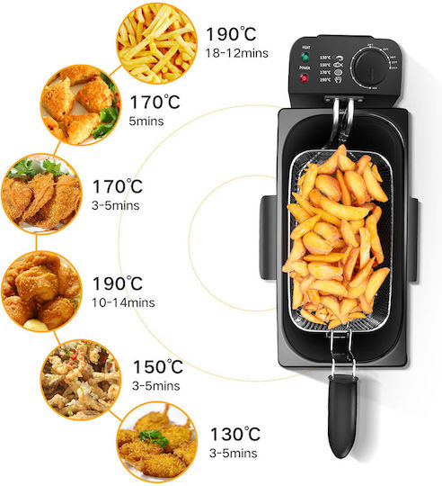 Aigostar Aigostar Deep Fryer 3lt Silver