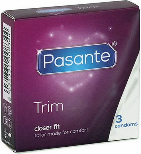 Pasante Προφυλακτικά Trim 18cm 3τμχ 49mm Natural