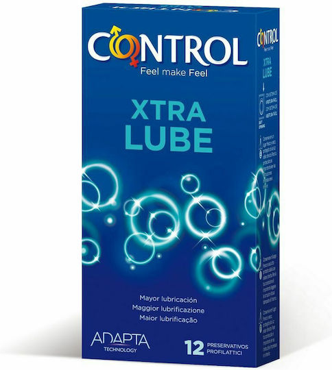 Control Feel Make Feel Kondome Nature Xtra Lube 12St 54mm Natürlich