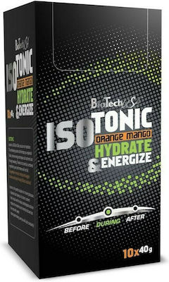 Biotech USA IsoTonic Hydrate & Energize Lemon Ice Tea 10x40gr