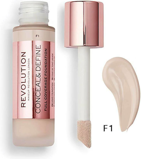 Revolution Beauty Conceal & Define Full Coverage Foundation 23ml