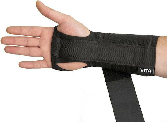 Vita Orthopaedics 03-2-021 Lace Up Νάρθηκας Καρπού σε Μαύρο Χρώμα