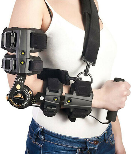 Medical Brace MB.2001 Einstellbar Schiene Ellenbogen Rechte Seite in Schwarz Farbe