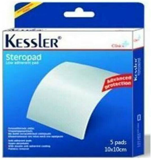Kessler Steropad Gaze Sterile 10x10cm 5 Bucăți