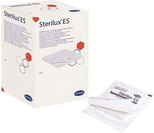 Hartmann Sterilux ES Sterile Medical Gauze 17 Threads 16ply 17x30cm 12 Pieces