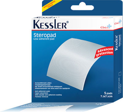 Kessler Steropad Nicht steril Gazen 7.5x7.5cm 5pcs