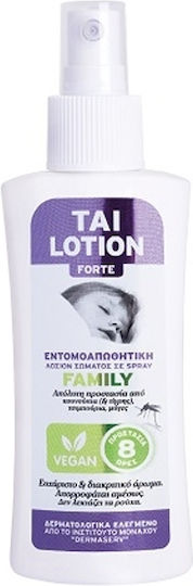 Tai Family Άοσμη Εντομοαπωθητική Λοσιόν σε Spray Vegan Κατάλληλη για Παιδιά 100ml