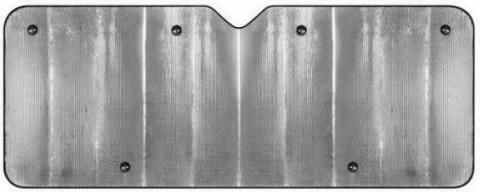 Lampa Interner Auto-Windschutzscheibenschutz mit Saugnapf Getöntes Silber 240x90cm