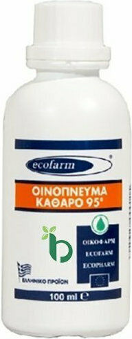 Ecofarm Alcool Pur 95° Alcool 100ml