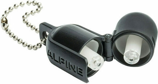 Alpine PartyPlug Ωτοασπίδες 2τμχ σε Μαύρο Χρώμα 111.21.652