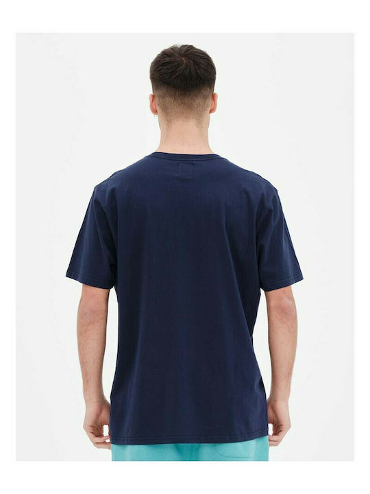 Basehit Men's Short Sleeve T-shirt Navy Blue