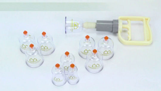 Dong Bang Therapeutic Device with Suction Cups DB360 Set 10pcs
