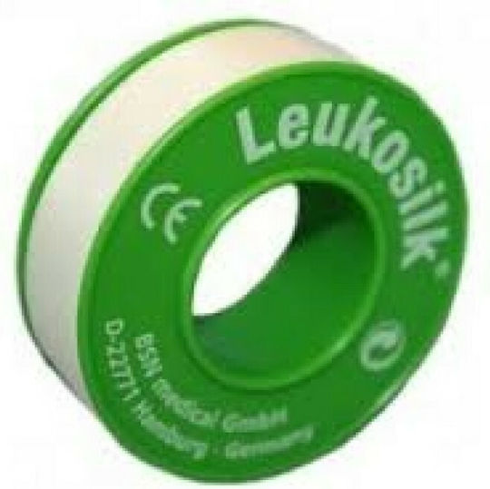 BSN Medical Leukosilk Μεταξωτή Επιδεσμική Ταινία 2.5cm x 4.6m