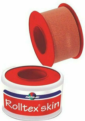 Master Aid Rolltex Skin Fabric Bandage Tape 1.25cm x 5m