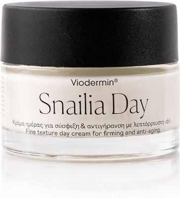 Biodermin Snailia Αnti-aging & Firming Day Cream Suitable for Oily Skin with Hyaluronic Acid / Snail Slime 50ml