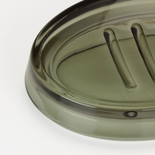 Sealskin Mood Tisch Seifenschale Glas Green