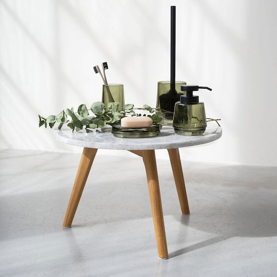 Sealskin Mood Tisch Seifenschale Glas Green