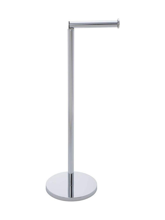Wenko 19637100 Inox Paper Holder Floor Silver