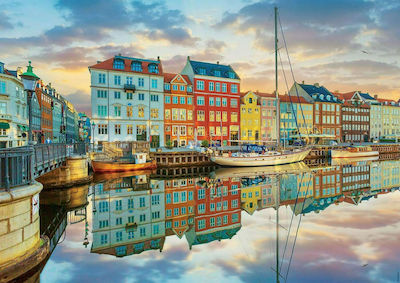 Sunset at Copenhagen Harbour Puzzle 2D 2000 Pieces