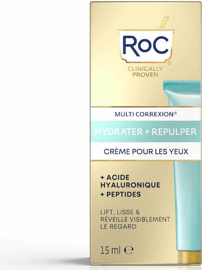 Roc Multi Correxion Gel de Ochi pentru Hidratare și Tonifiere 15ml