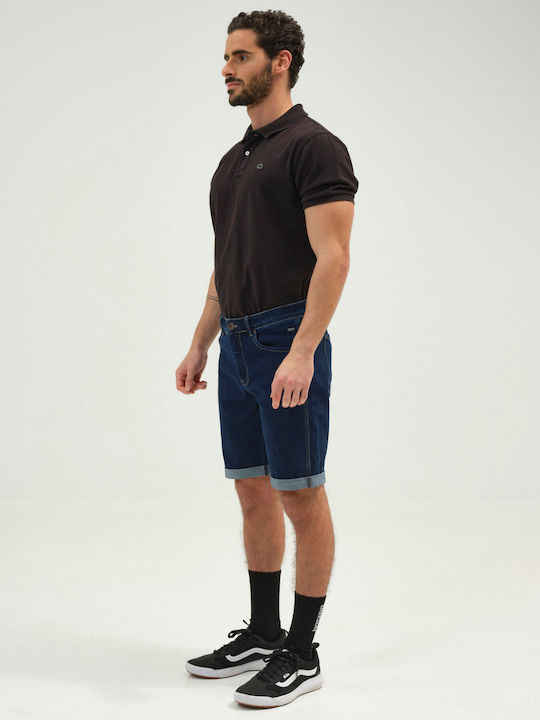 Ανδρική Βερμούδα Τζιν Dark Blue