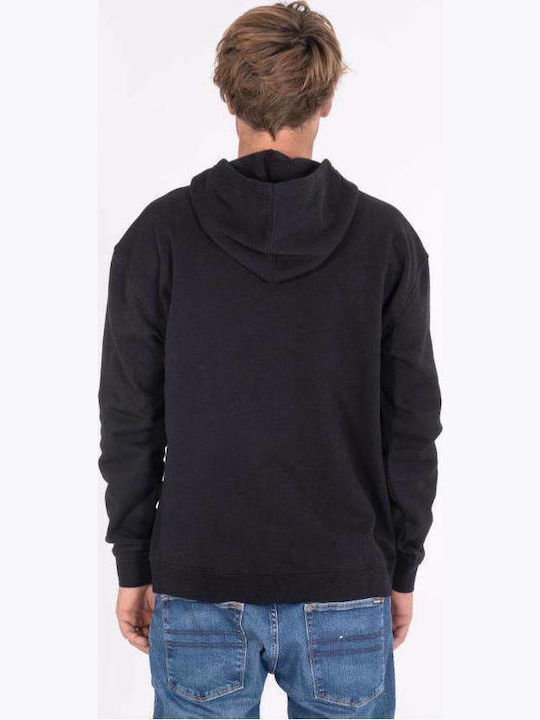 Hurley Black with Hood