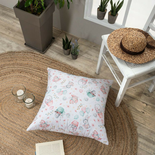 Teoran Easter Pillow Case Fabric 45x45x45cm
