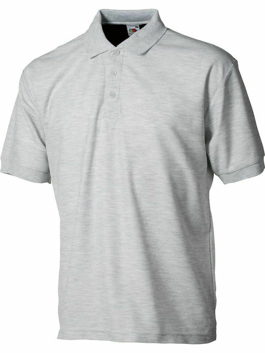 Fruit of the Loom 65/35 Men's Short Sleeve Promotional T-Shirt Heather Grey