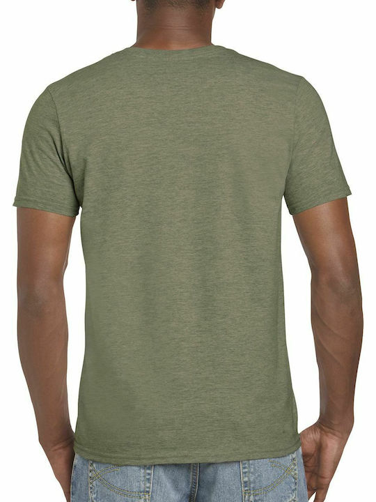 Gildan Softstyle 64000 Διαφημιστικό T-shirt Κοντομάνικο σε Χρώμα