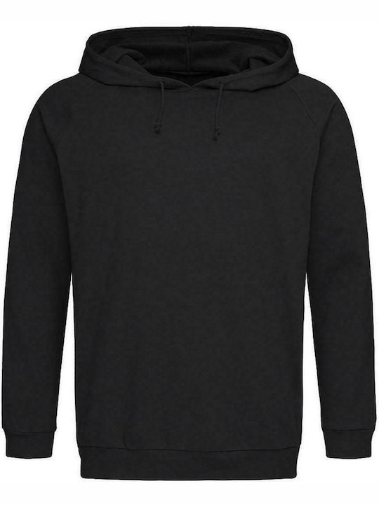 Stedman Men's Long Sleeve Promotional Sweatshirt Black