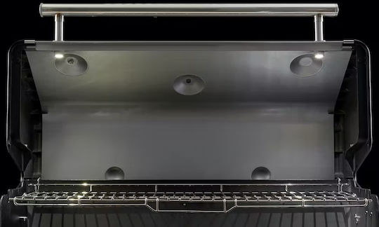 Weber Genesis Smart EPX-335 Ψησταριά Υγραερίου Μαντεμένιας Σχάρας 86x48εκ. με 3 Εστίες 11.4kW και Πλαϊνό Μάτι 3.5kW