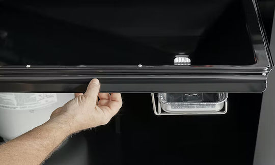 Weber Genesis Smart EPX-335 Ψησταριά Υγραερίου Μαντεμένιας Σχάρας 86x48εκ. με 3 Εστίες 11.4kW και Πλαϊνό Μάτι 3.5kW