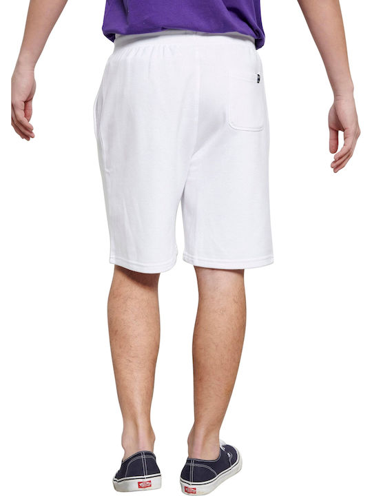 Funky Buddha Men's Athletic Shorts White