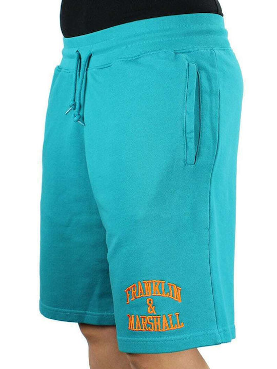 Franklin & Marshall Men's Athletic Shorts Seaweed Blue