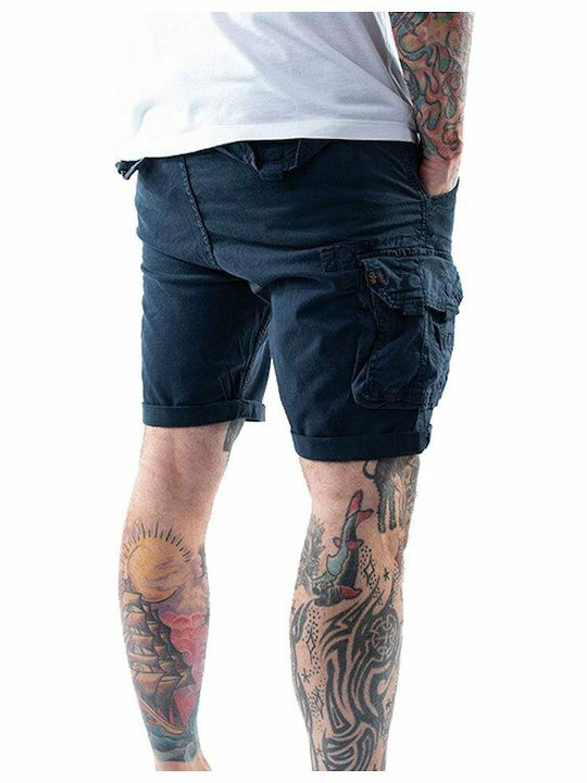 Ανδρική Βερμούδα Cargo Navy Μπλε