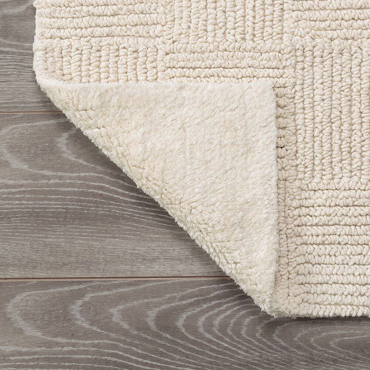 Sealskin Badematte Baumwolle Platz Reverse 800105 Sand 60x60cm